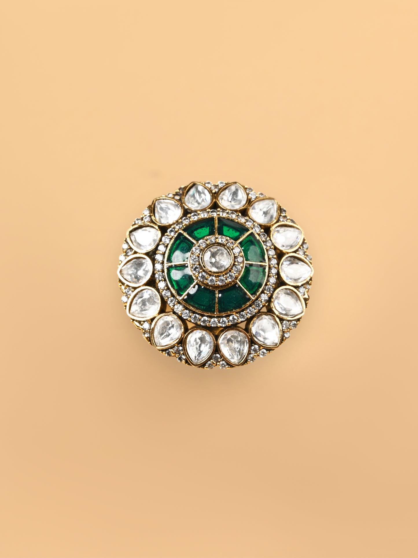 Amrapali Kundan Ring