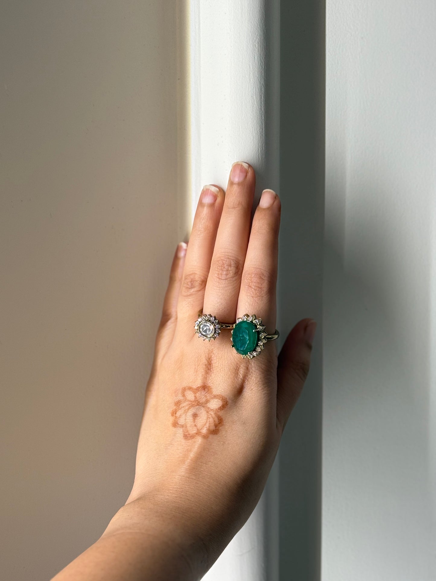 Emerald Moonlight Ring