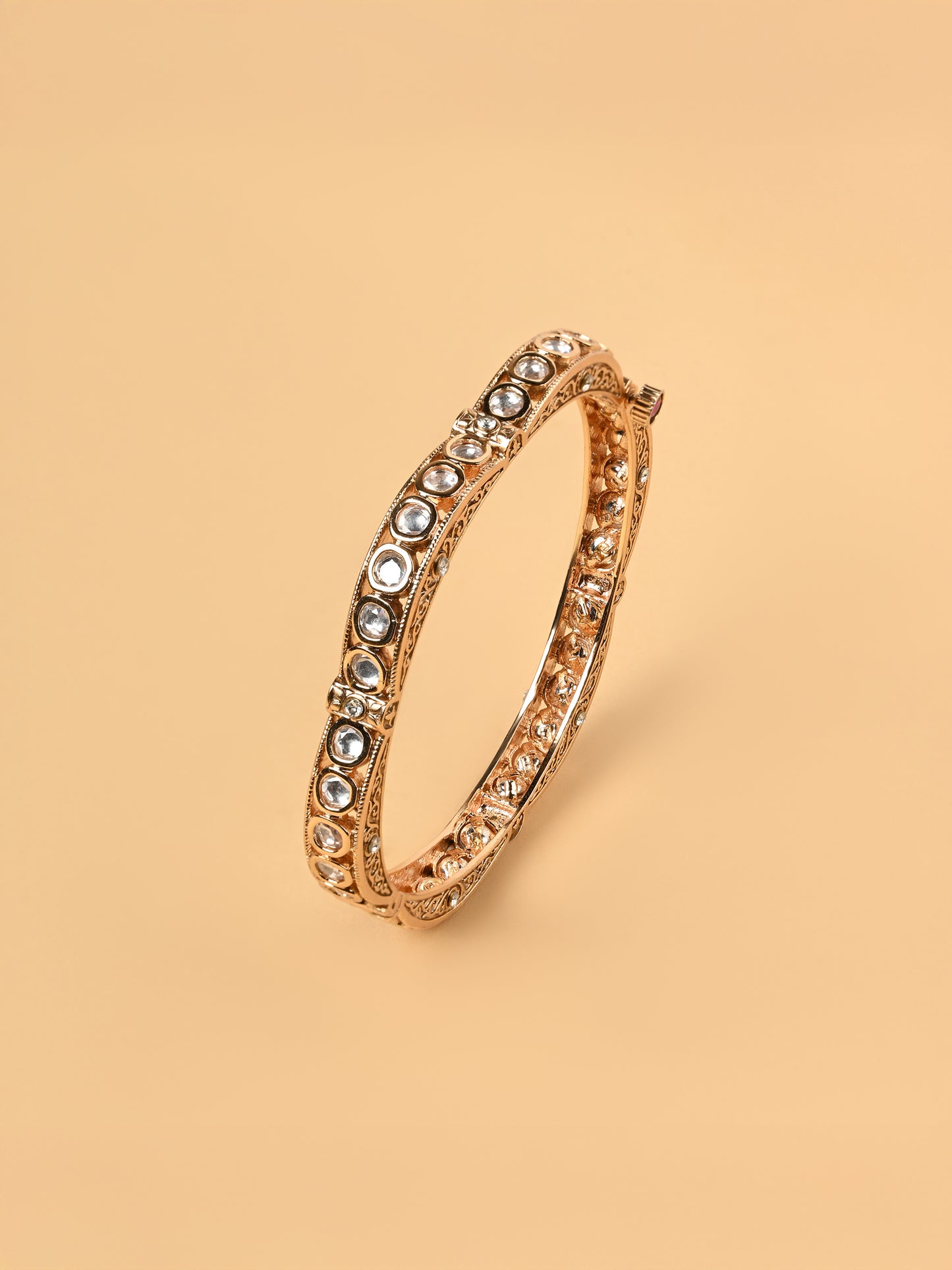 Mohini Openable Kundan Bangle