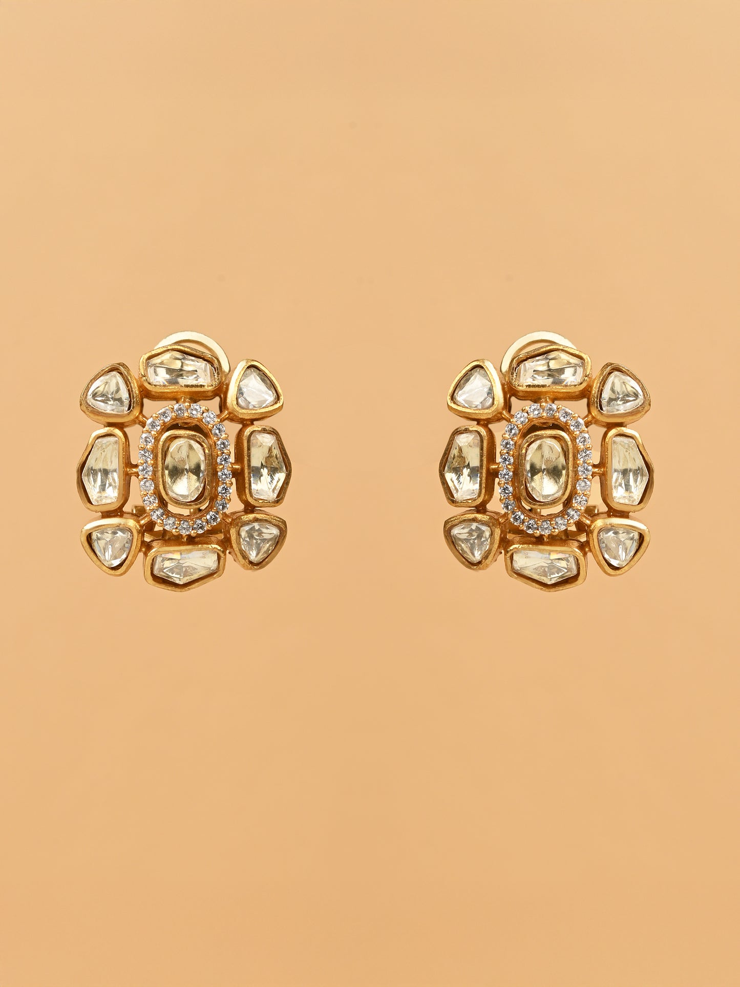 Rani Saa Moissanite Earrings