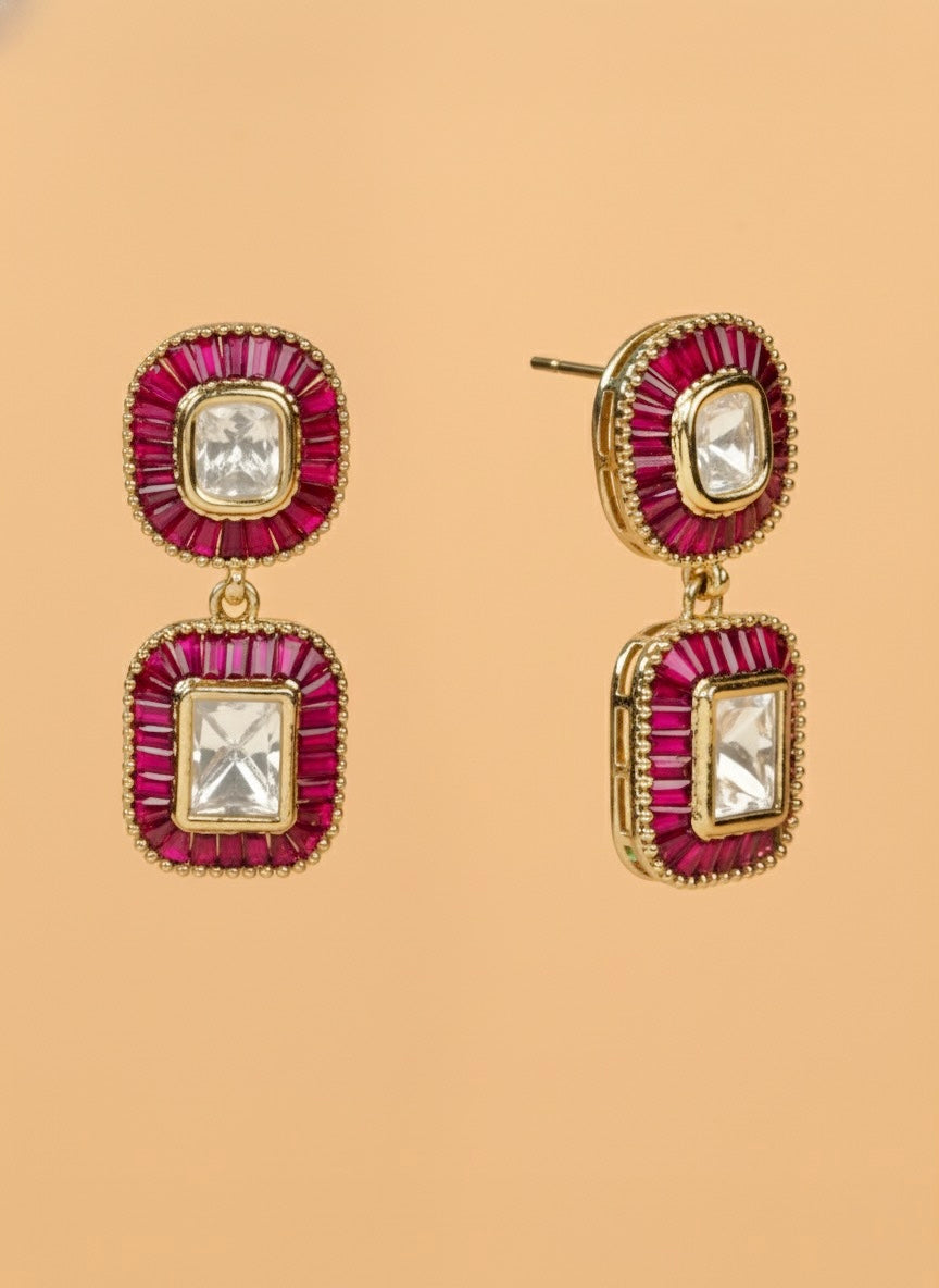 Emerald Radiance Earrings