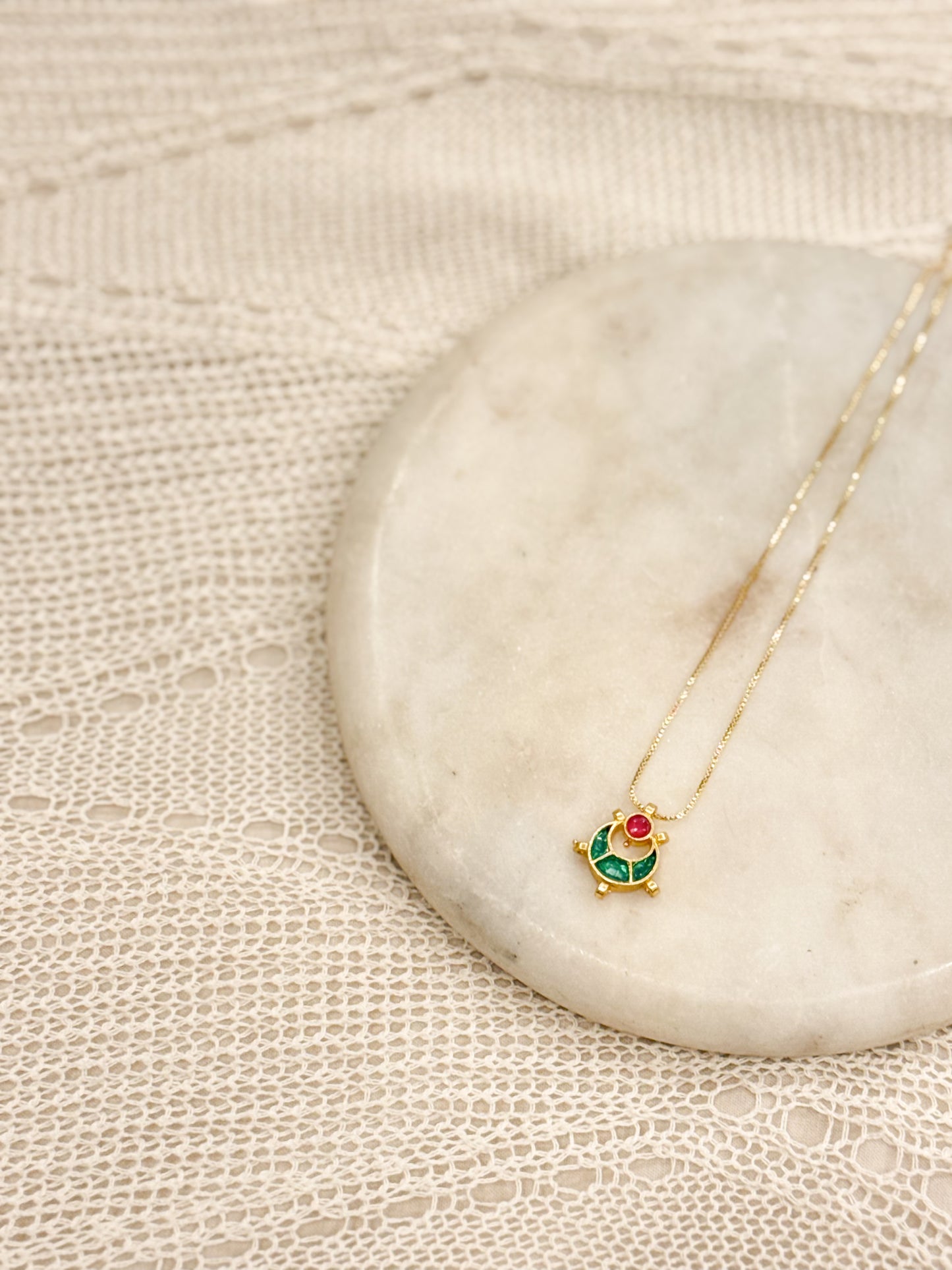 Kanak Kundan Pendant