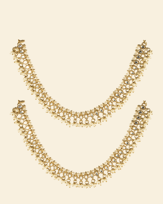 Raas Sheeshmahal Anklet