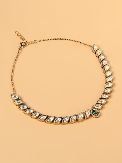 Patra Haar Kundan Necklace