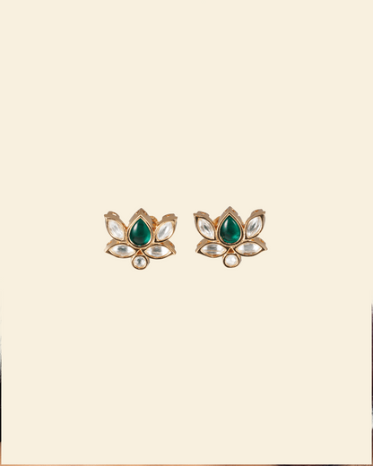 Kamal Kundan Earrings