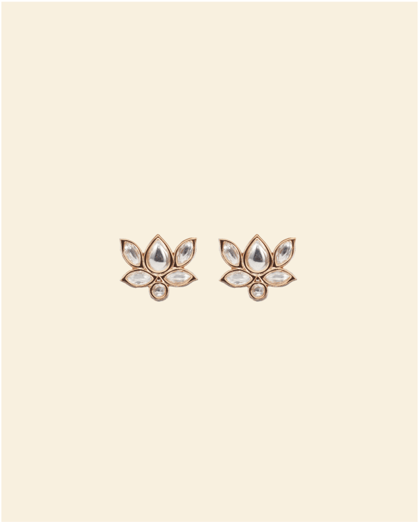 Kamal Kundan Earrings