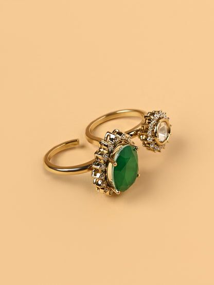 Emerald Moonlight Ring