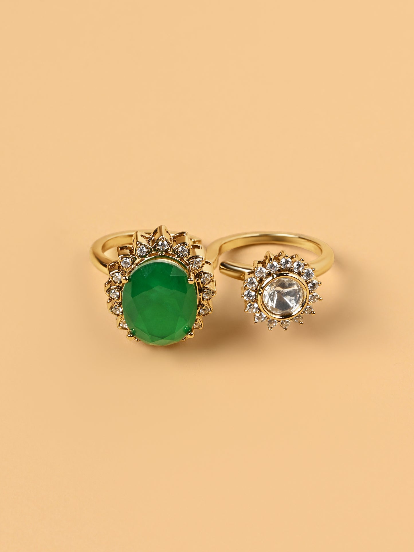Emerald Moonlight Ring