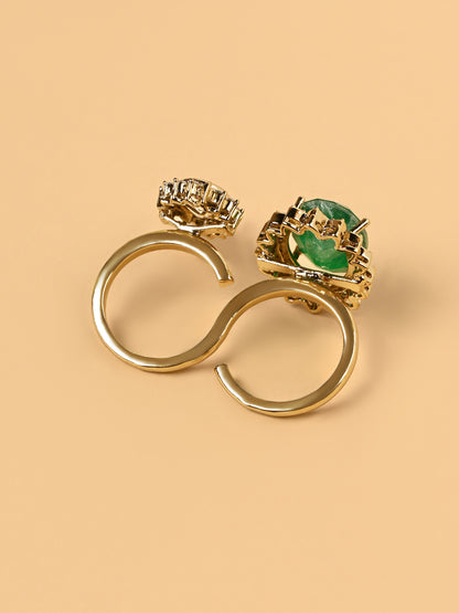 Emerald Moonlight Ring