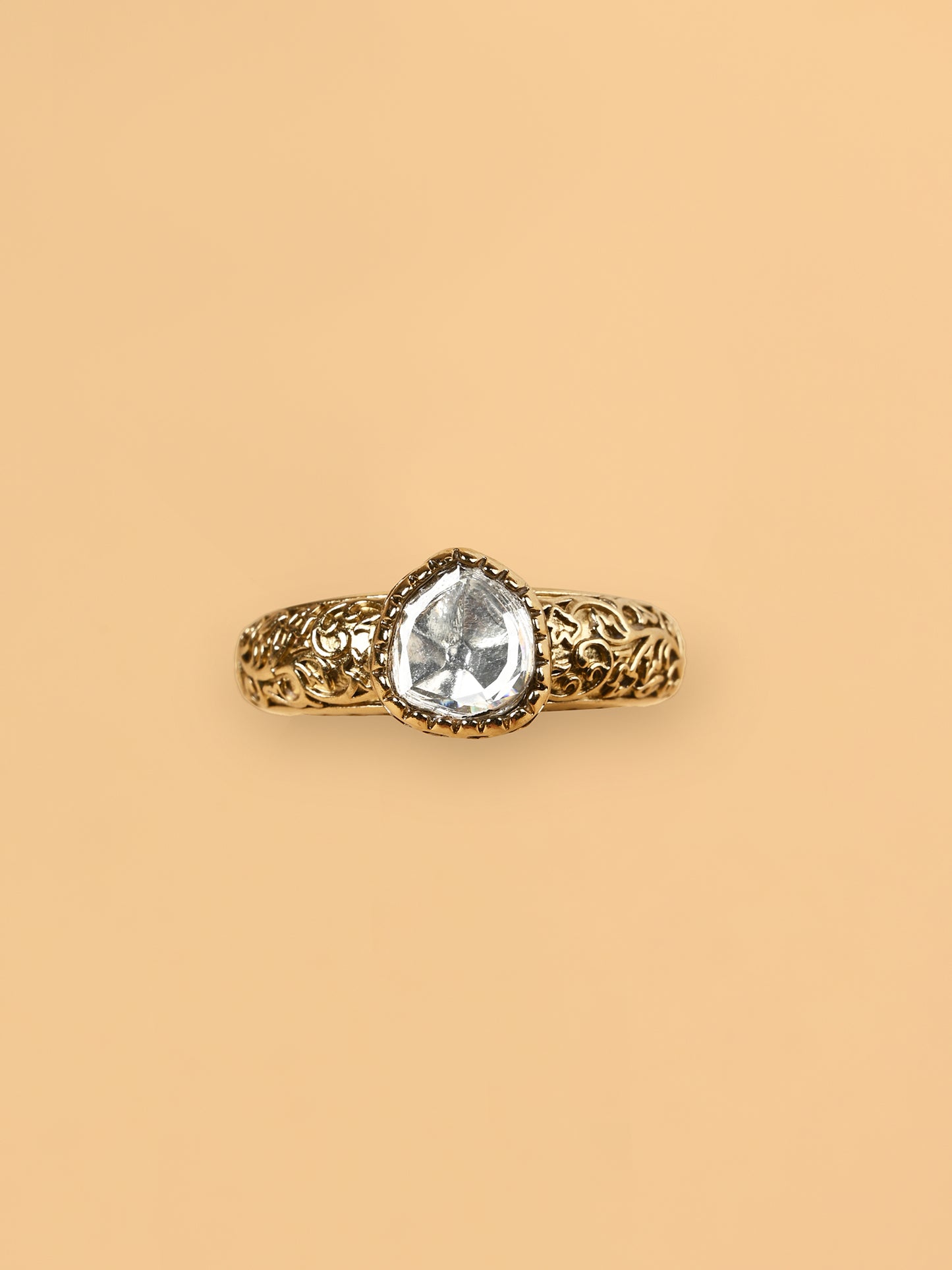 Mani Moissanite Ring