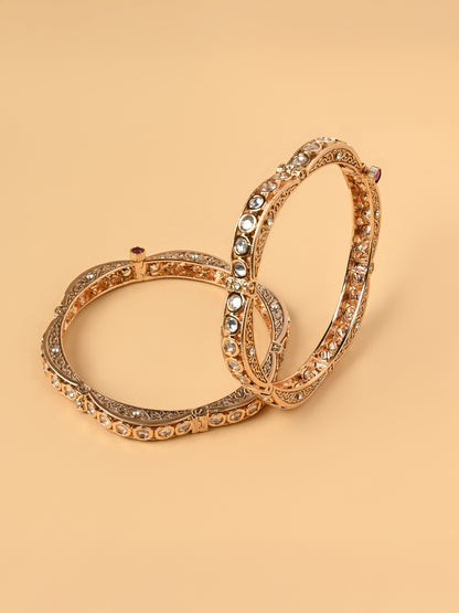 Mohini Openable Kundan Bangle
