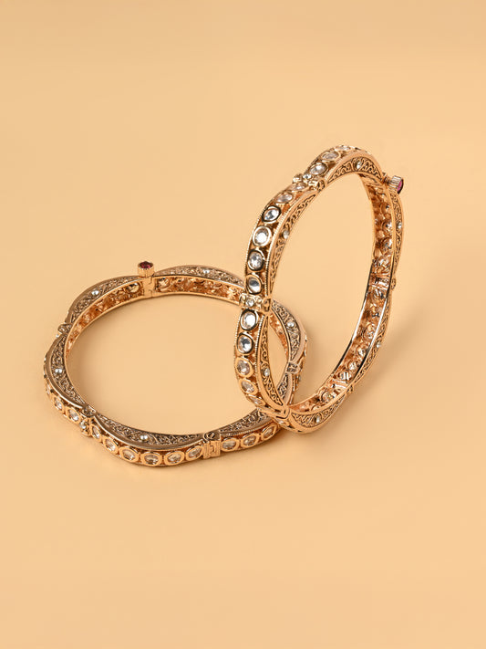 Mohini Openable Kundan Bangle