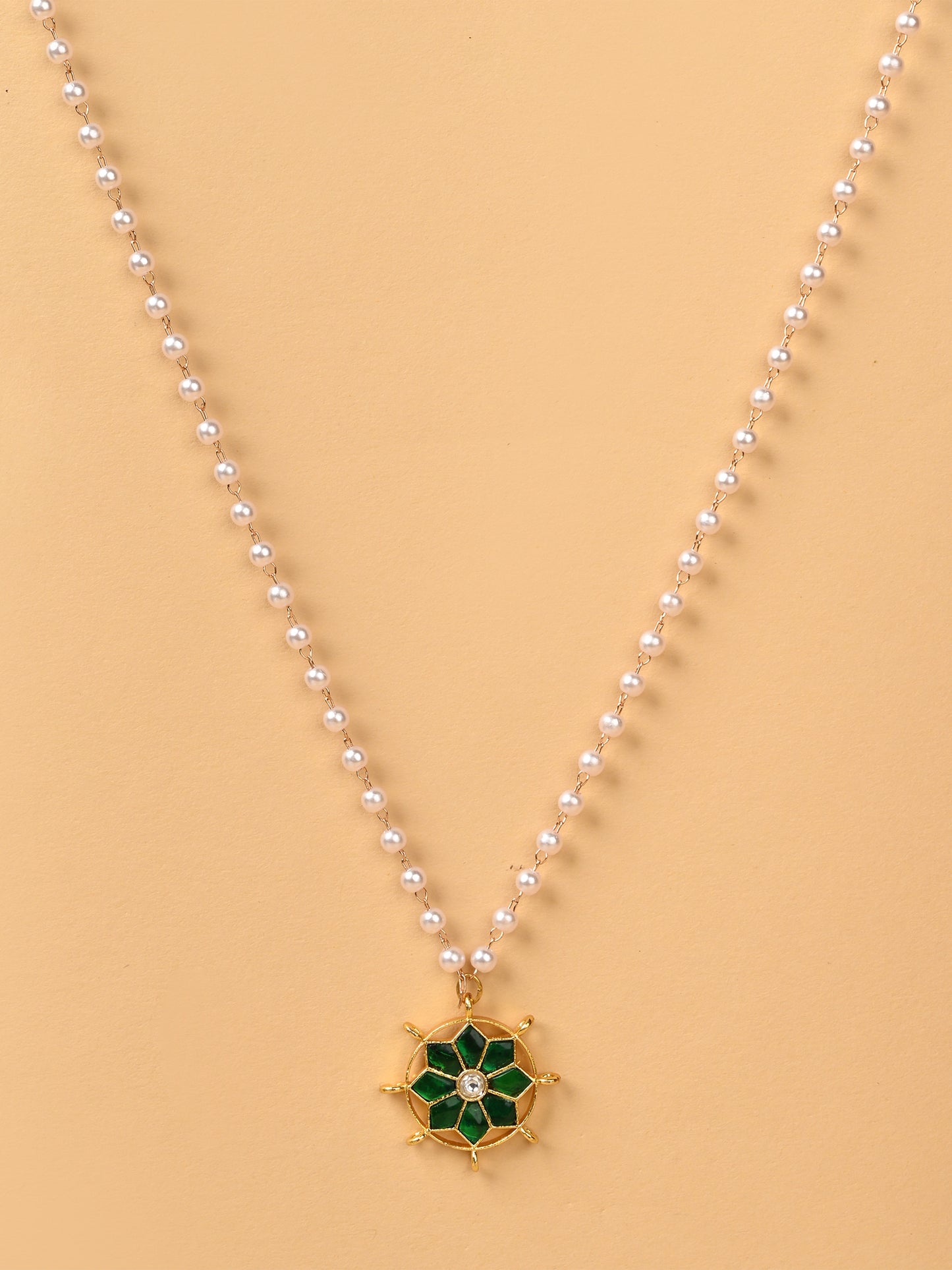 Vriksha Kundan Pendant