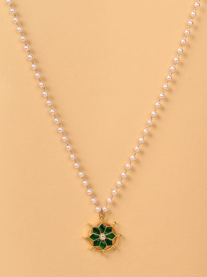 Vriksha Kundan Pendant