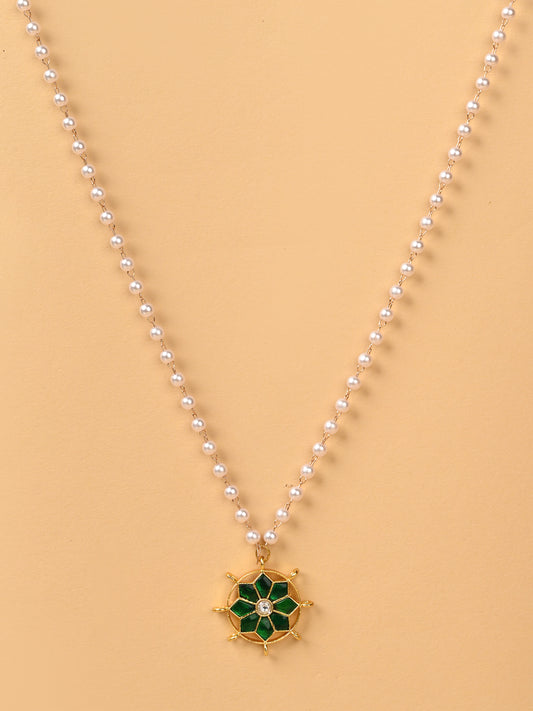 Vriksha Kundan Pendant
