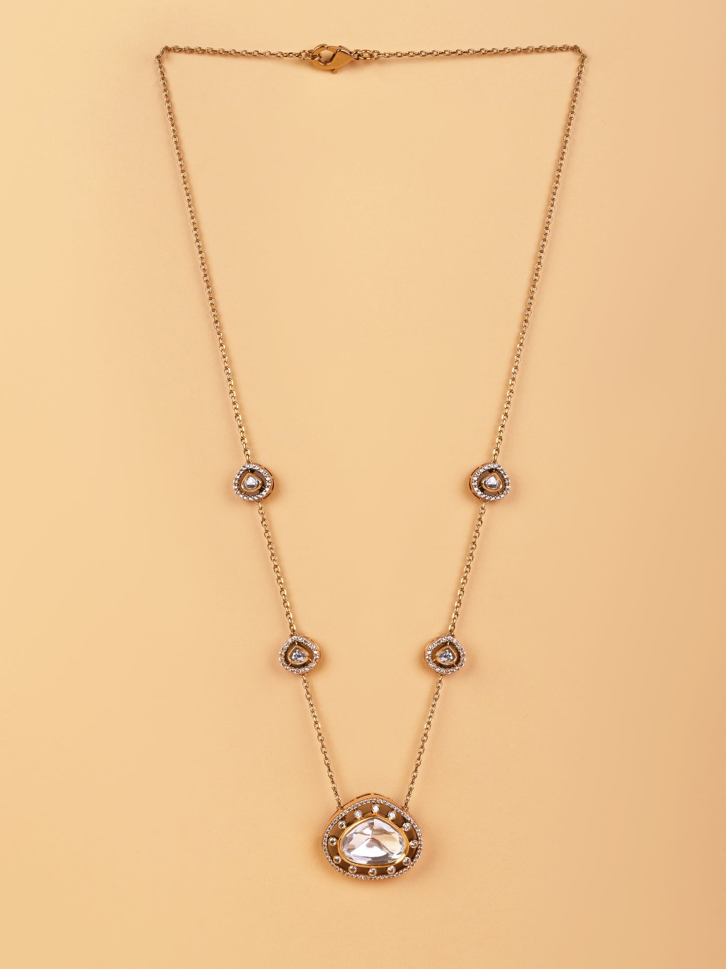 Ishira Kundan Pendant Set