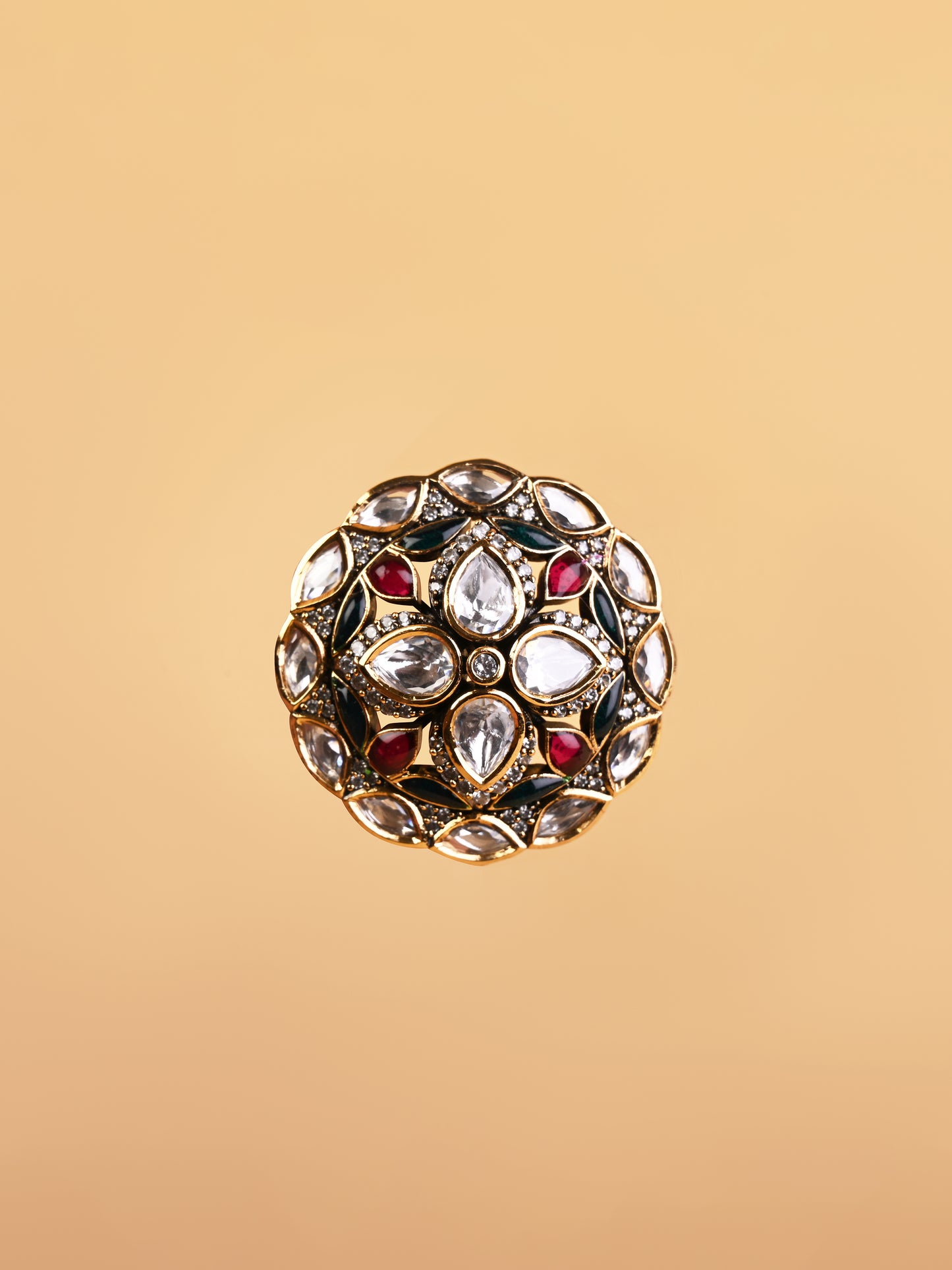 Viraasat Kundan Ring