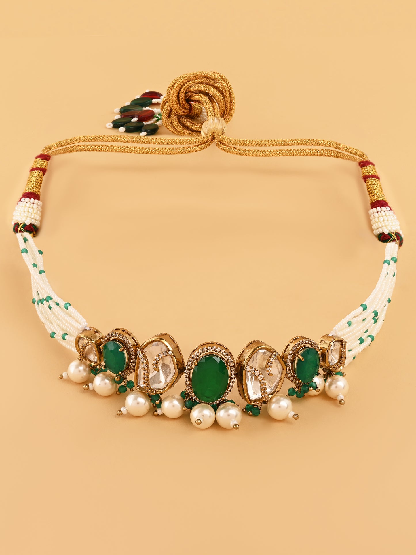 Emerald Noor Necklace Set
