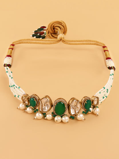 Emerald Noor Necklace Set