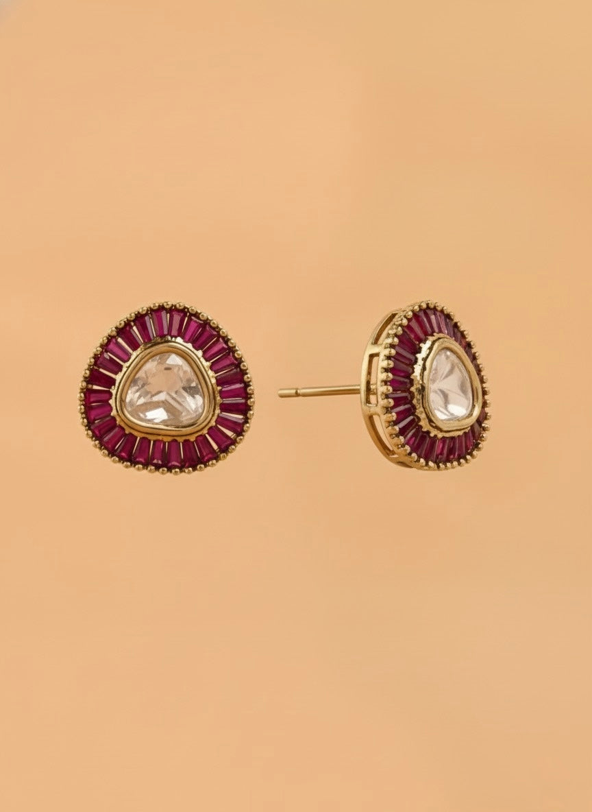 Vanya Kundan Studs