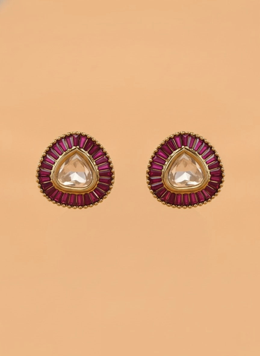 Vanya Kundan Studs