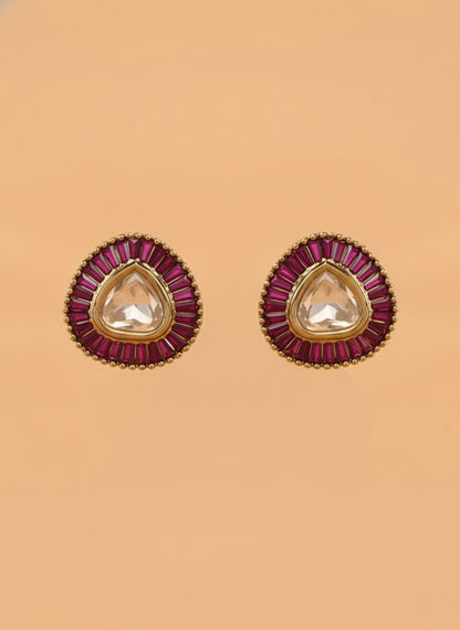 Vanya Kundan Studs