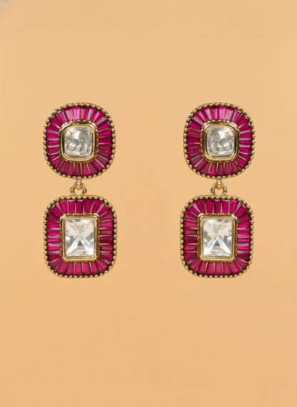 Emerald Radiance Earrings