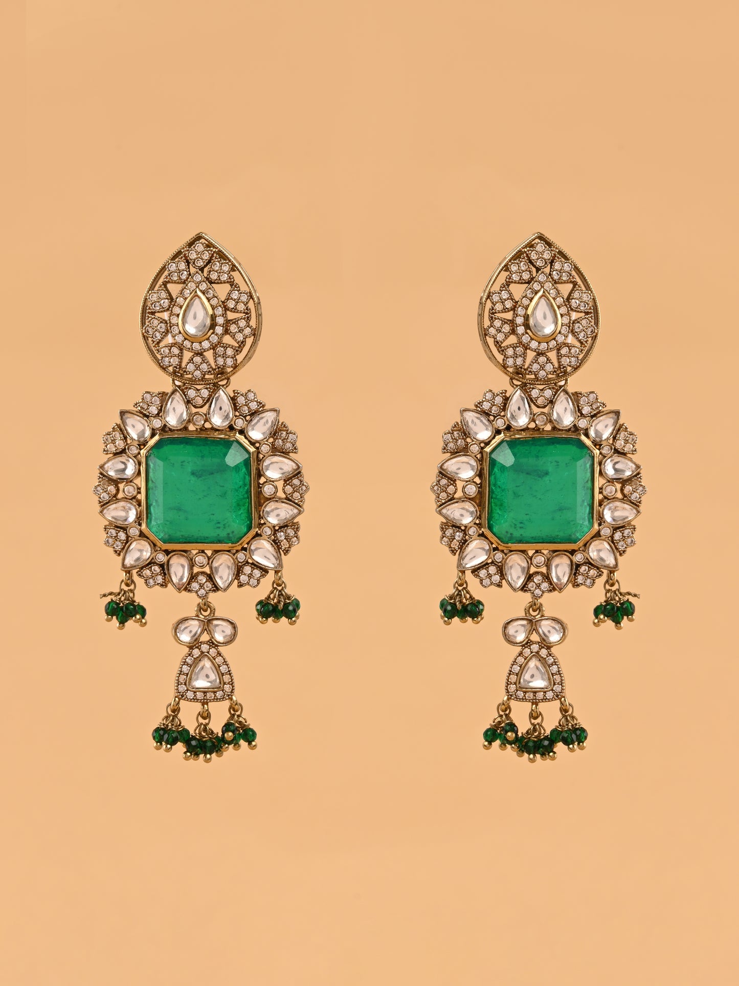 Emerald Maharani Choker Set