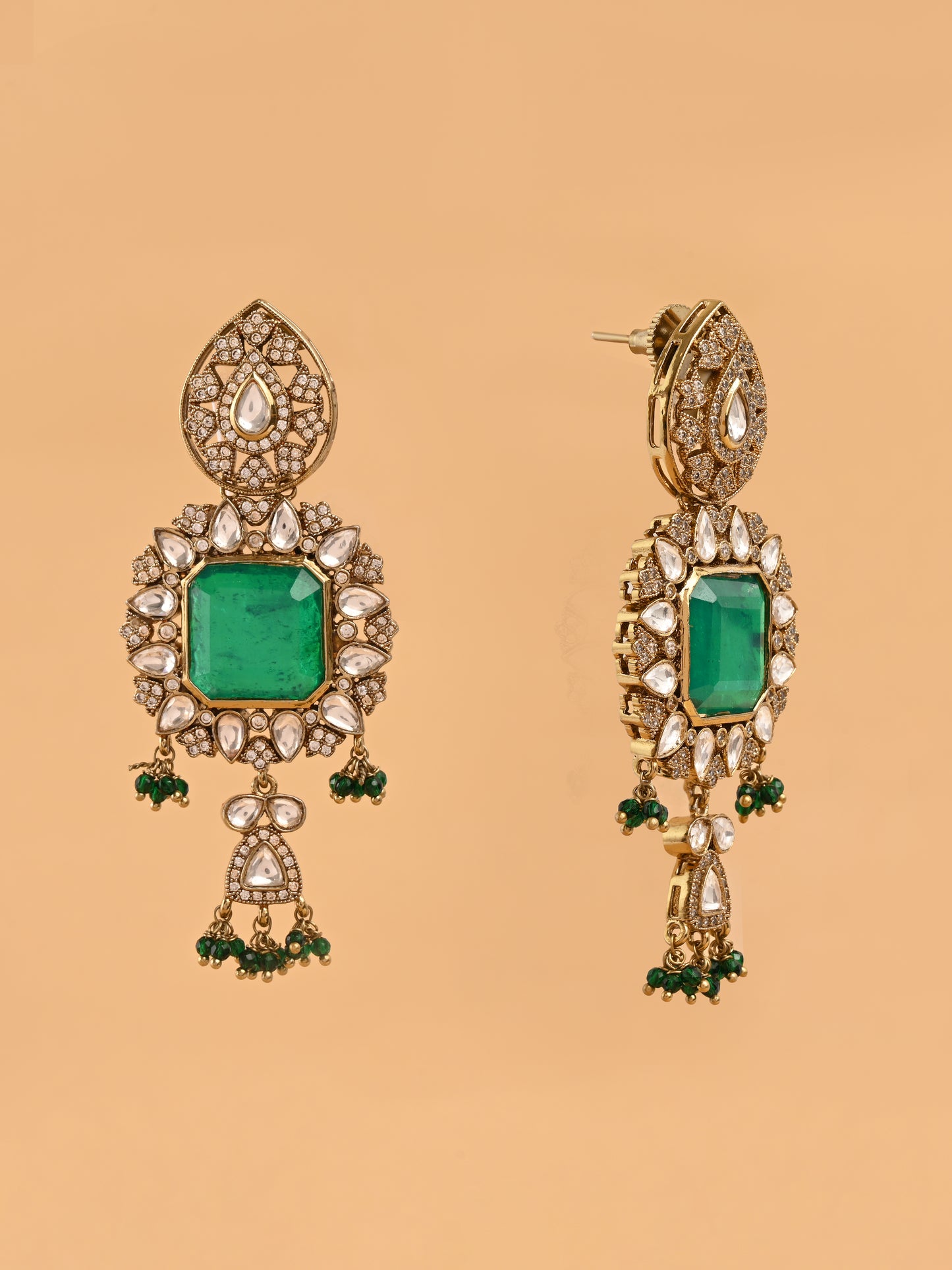 Emerald Maharani Choker Set