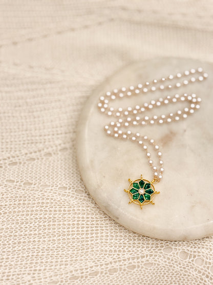 Vriksha Kundan Pendant