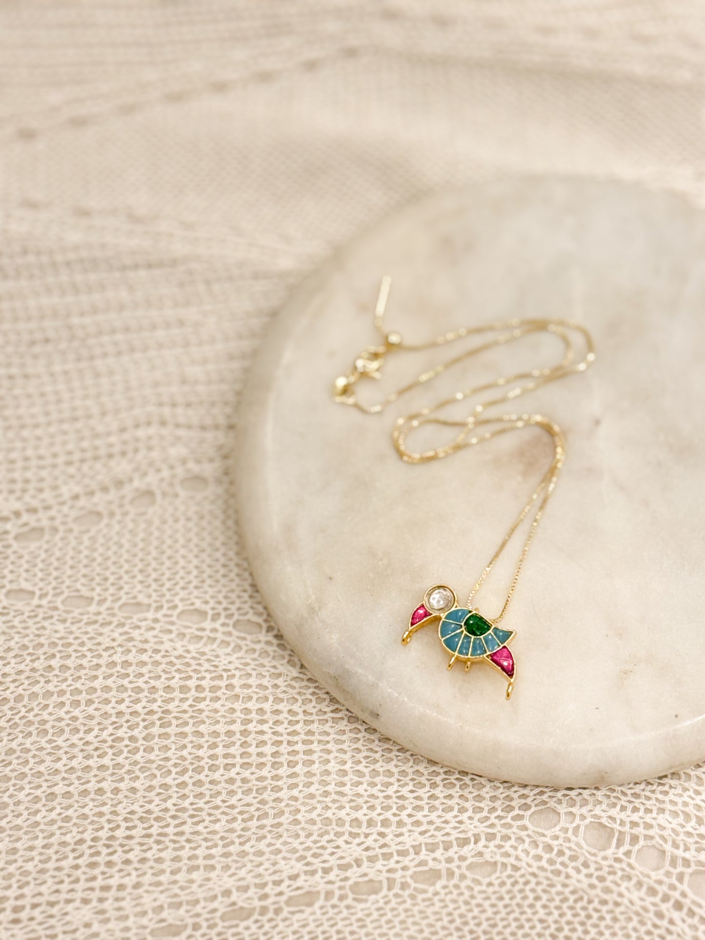 Mayura Kundan Pendant