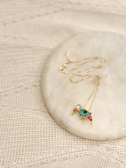 Mayura Kundan Pendant