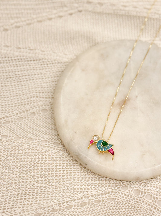 Mayura Kundan Pendant