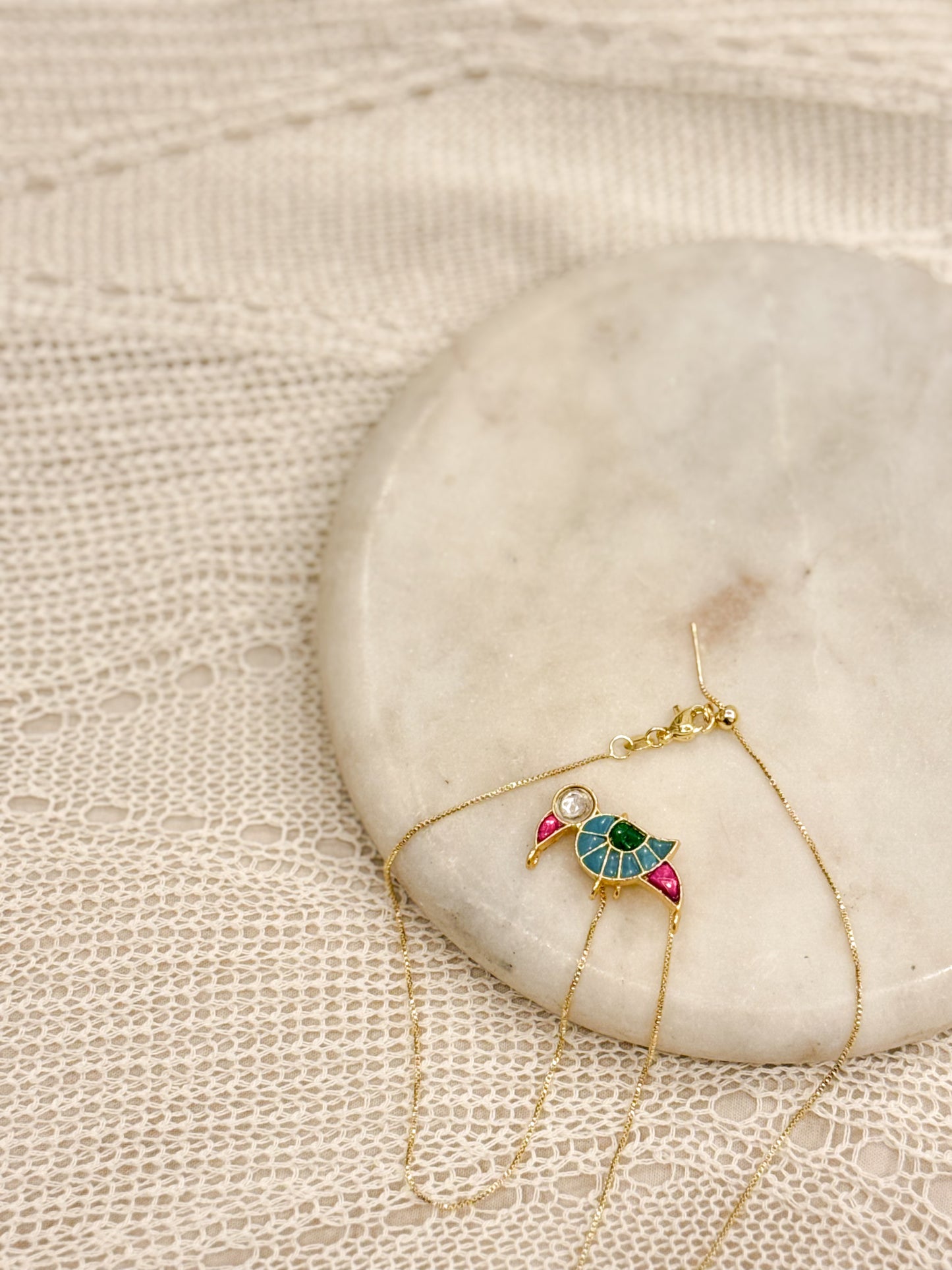 Mayura Kundan Pendant
