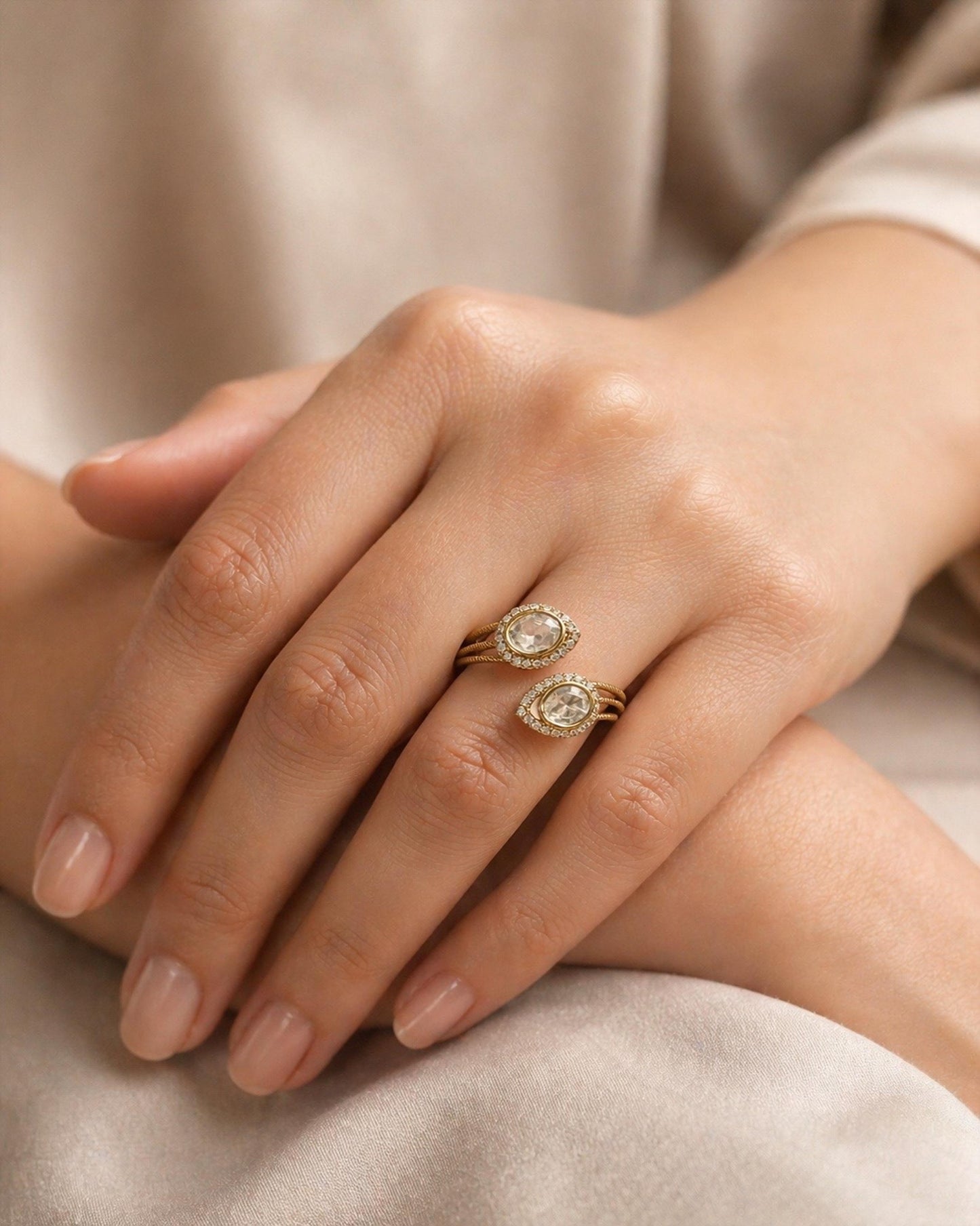 Pratibimba Adjustable Ring