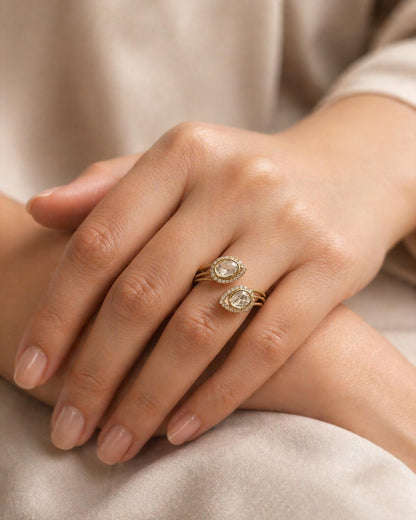 Pratibimba Adjustable Ring