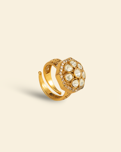 Rajratna Padma Adjustable Ring