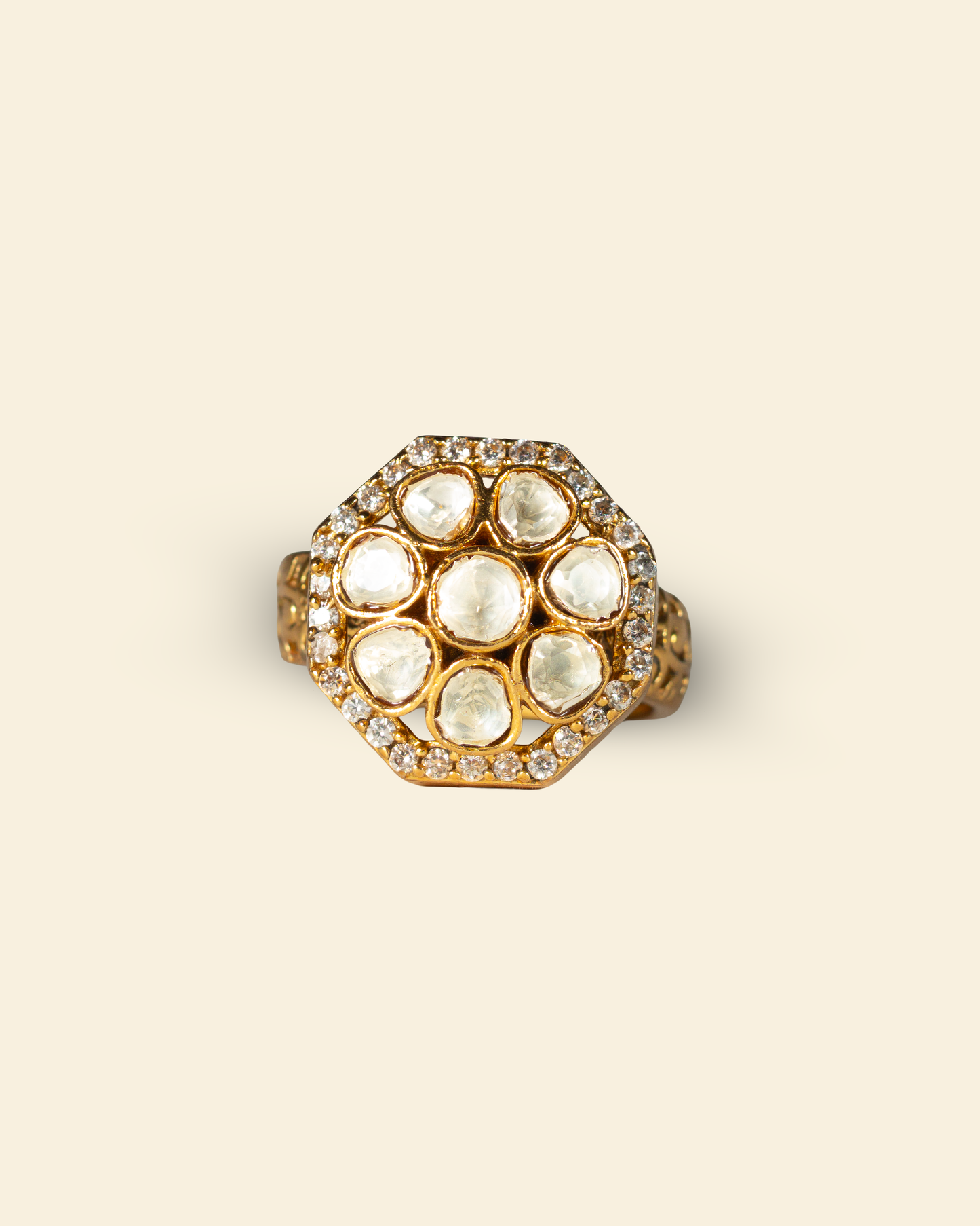 Rajratna Padma Adjustable Ring