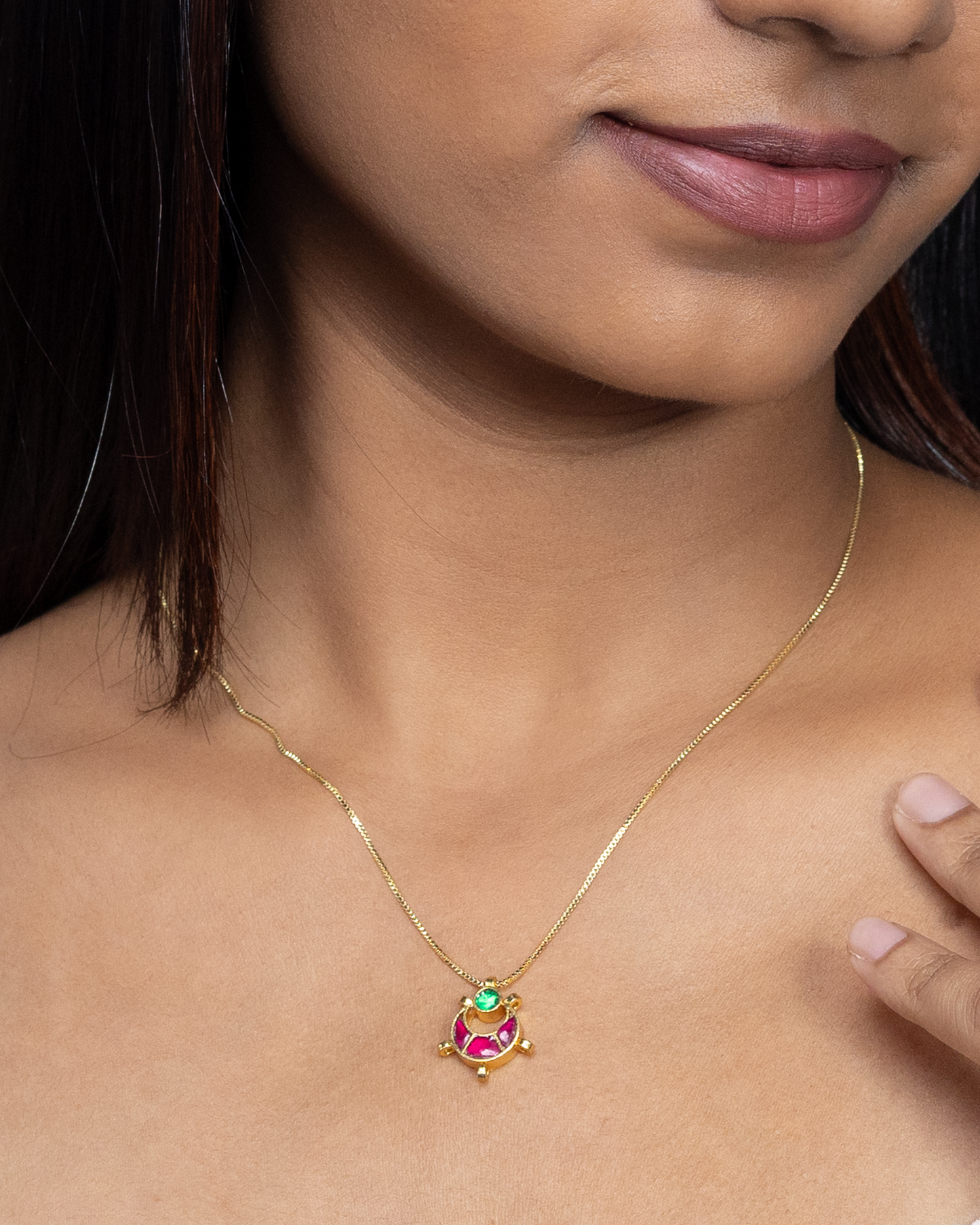 Kanak Kundan Pendant