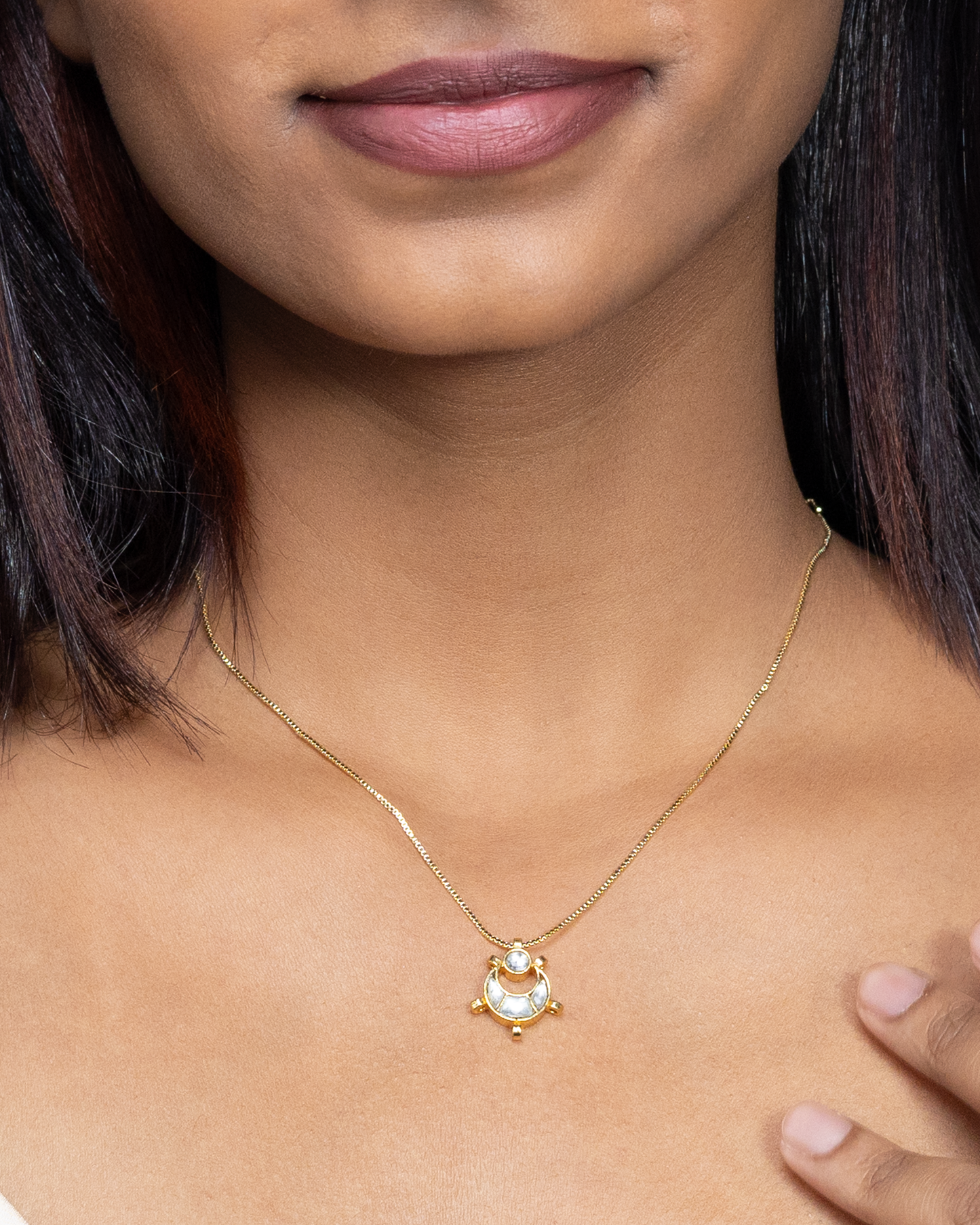 Kanak Kundan Pendant