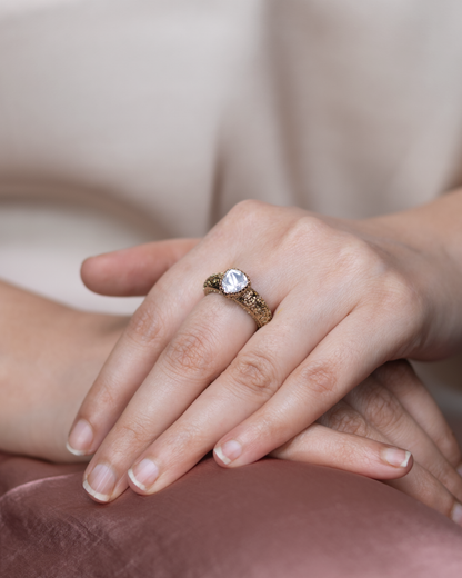 Mani Moissanite Ring