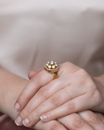 Rajratna Padma Adjustable Ring