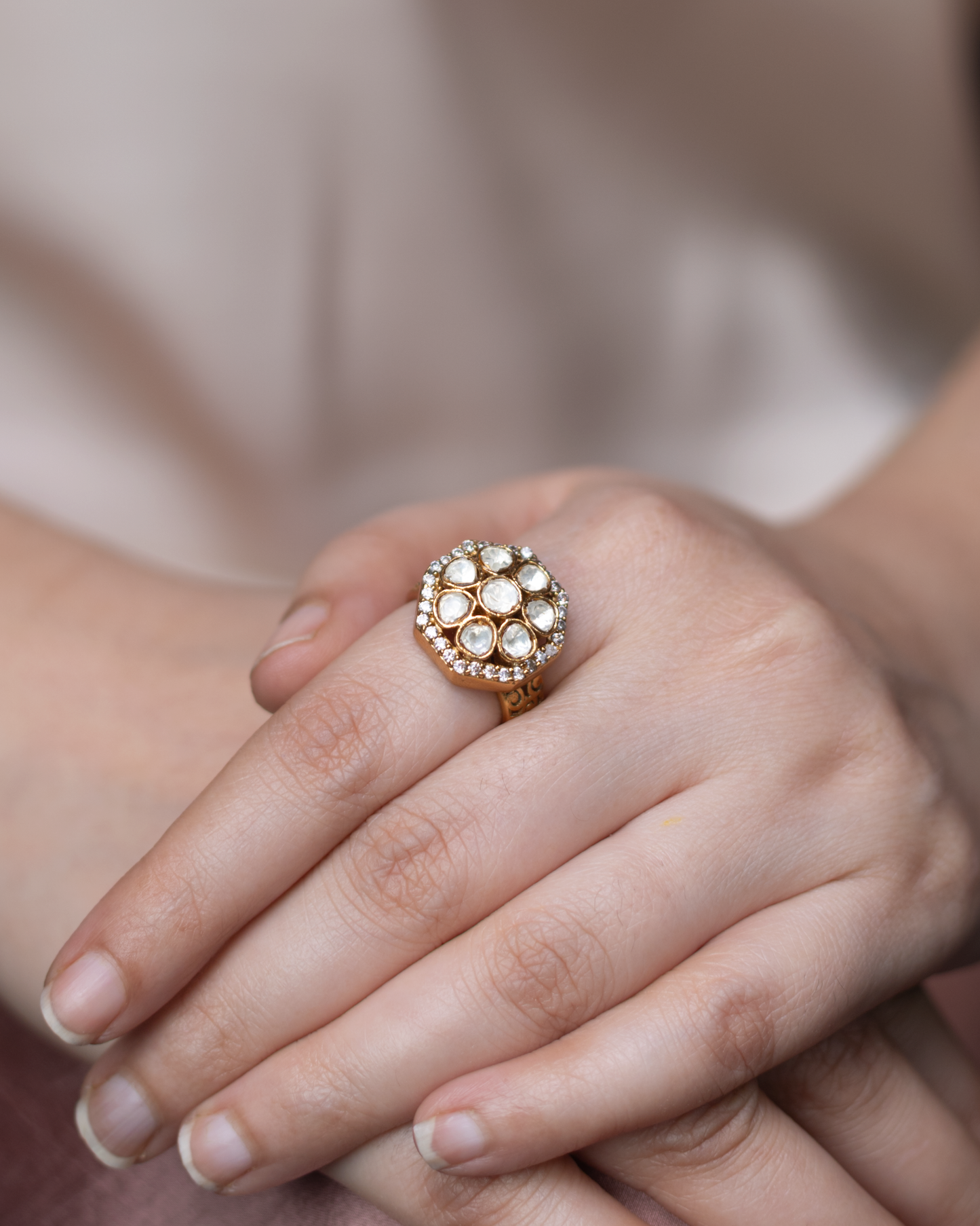 Rajratna Padma Adjustable Ring