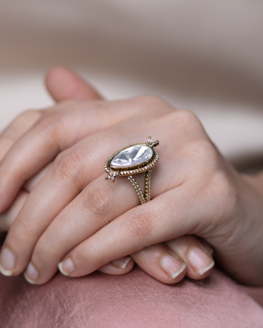 Ishq Kundan Ring (Pre Order)