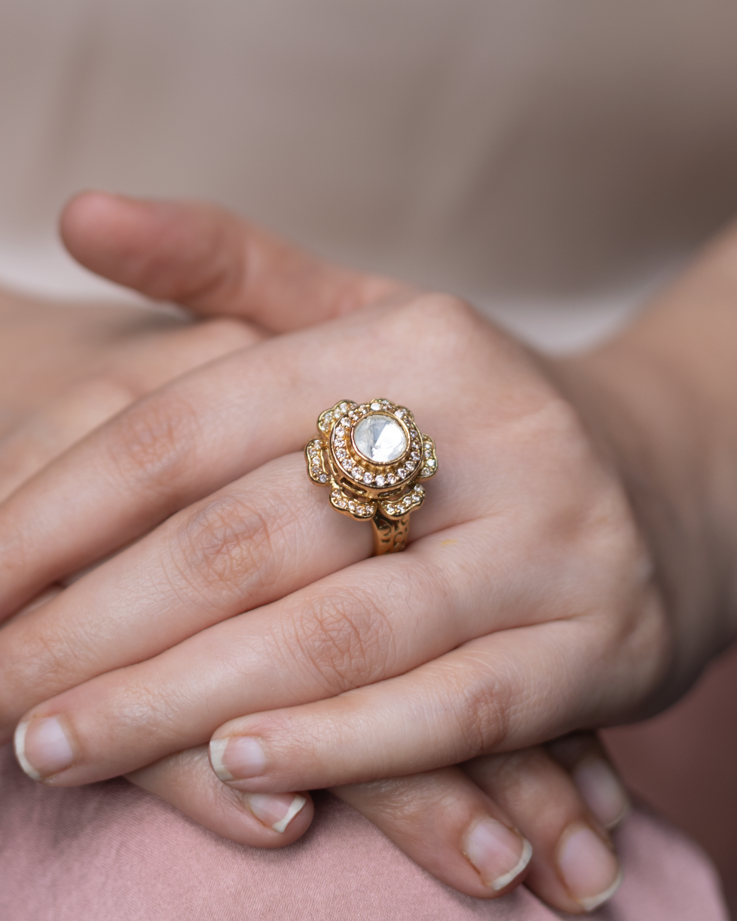 Ratnapushpa Adjustable Ring
