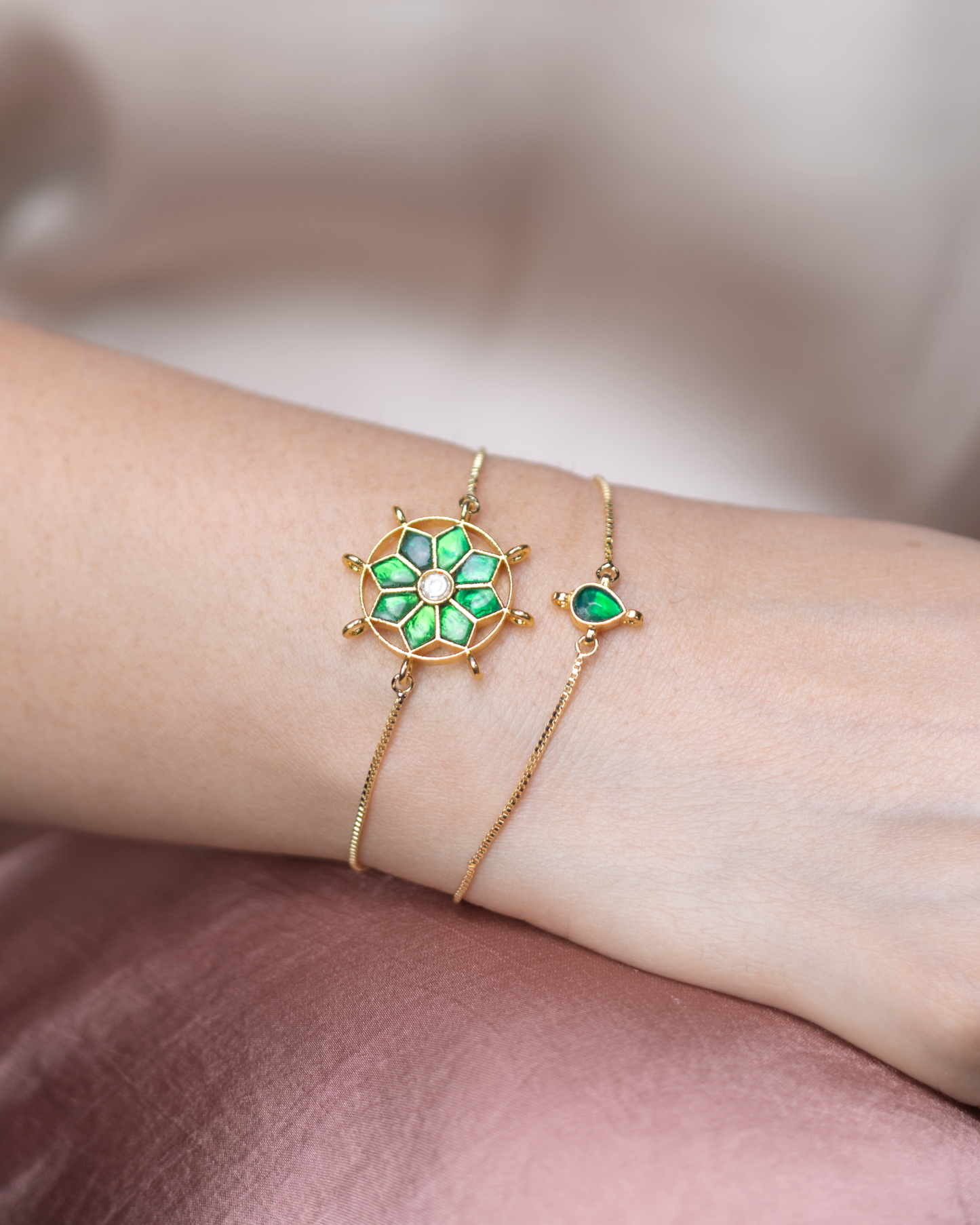 Meher Kundan Bracelets