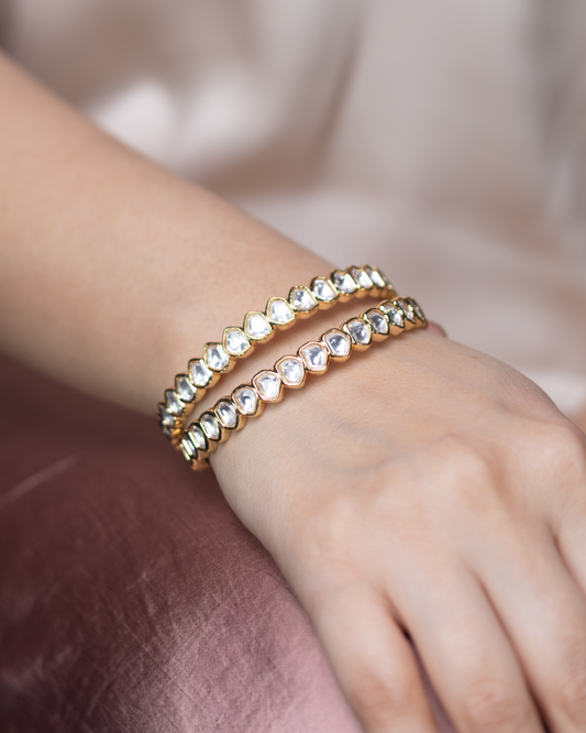 Khwaab Kundan Bangle