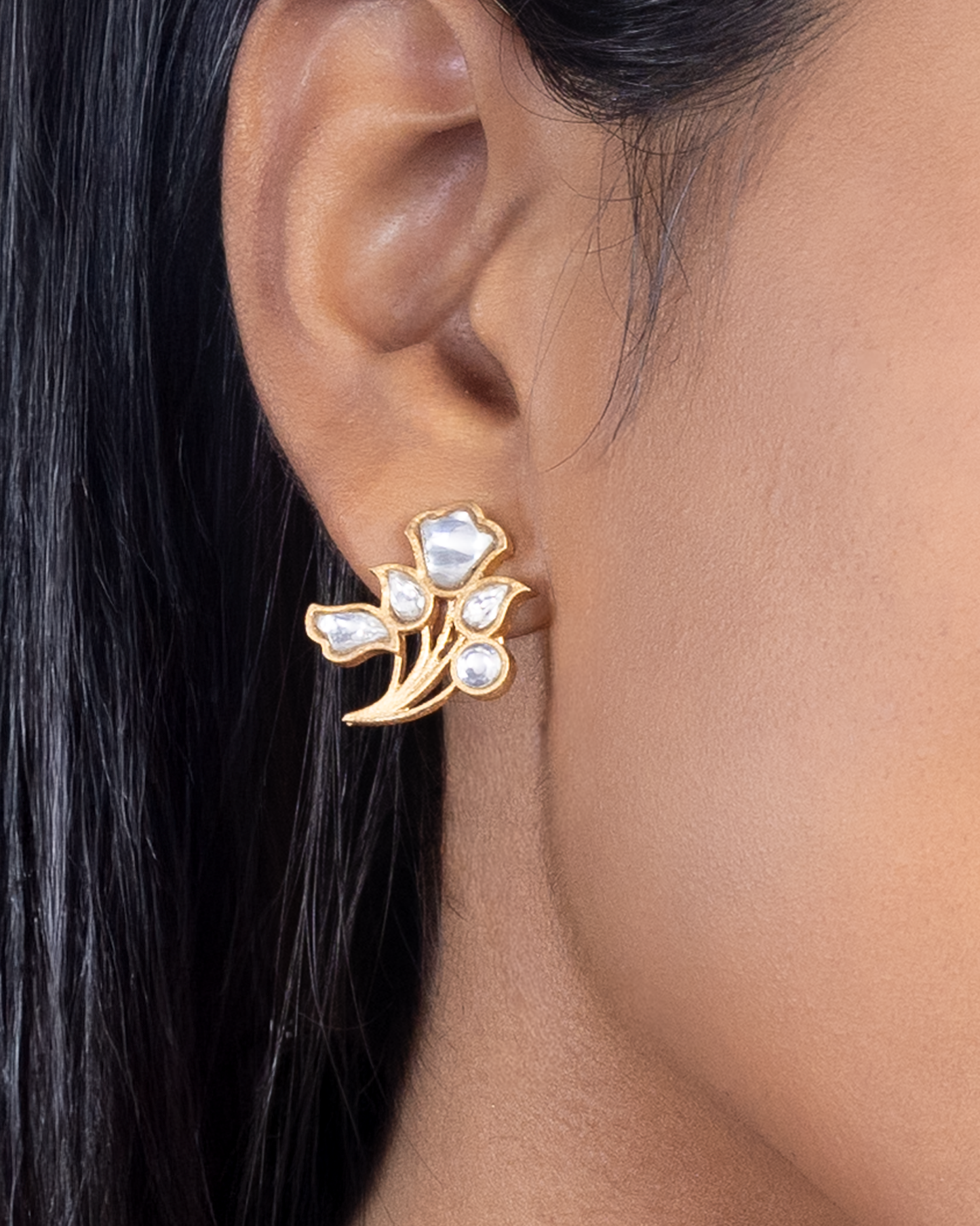 Kamal Pachi Kundan Necklace