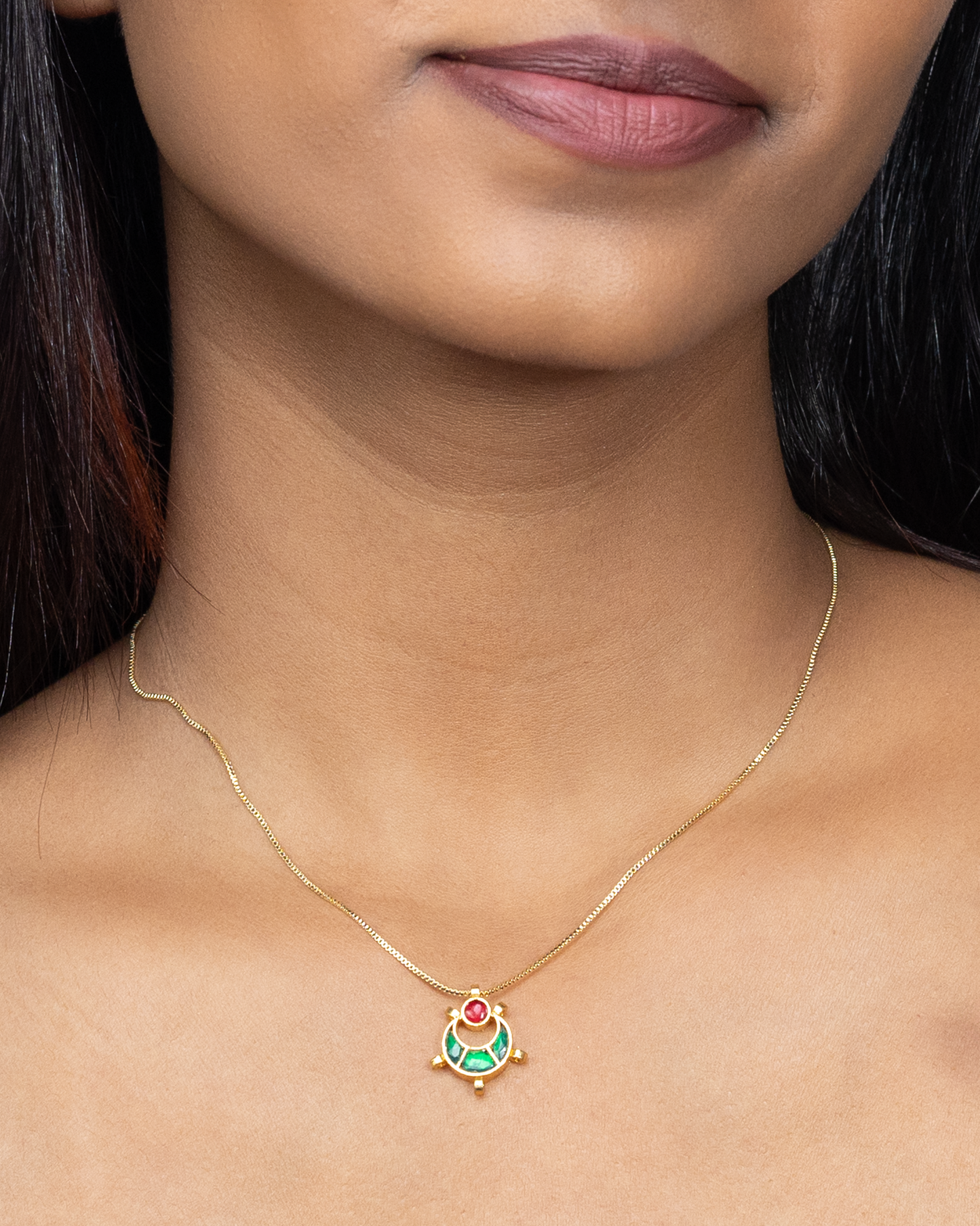 Kanak Kundan Pendant