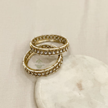 Rajsi kundan bangle